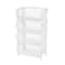 Iris® White Jumbo Stacking Basket, 4 Pack